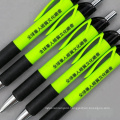 School Office Use Plastic Click Ball Pens Custom Logo Advertising Colorful ABS Plastic Ballpoint Pens